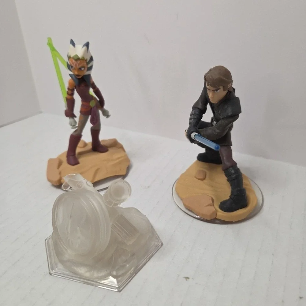 Disney Infinity 3.0 Star Wars Rebels Anakin, Ahsoka , Trophy Lot 3